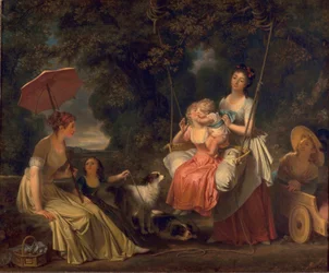 The Kiss of Innocence, or The Swing, c.1787-88